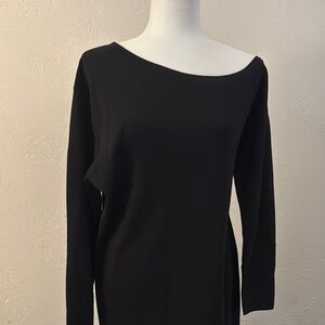 Elegant Black Off-Shoulder Dress